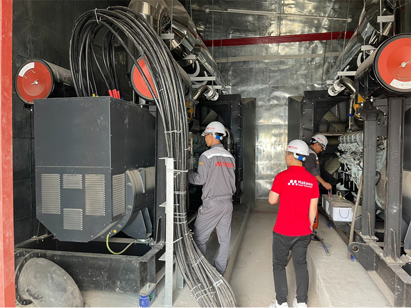 Lắp Đặt Hệ Thống 2 Máy Phát Điện Mitsubishi 1500kVA Cho Bệnh Viện Tại Thường Tín Lắp Đặt Hệ Thống 2 Máy Phát Điện Mitsubishi 1500kVA Cho Bệnh Viện Tại Thường Tín