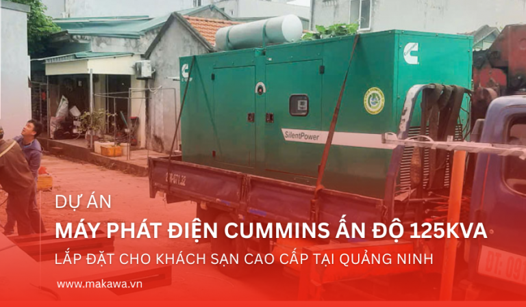 Máy phát điện Cummins Ấn Độ 125kVA