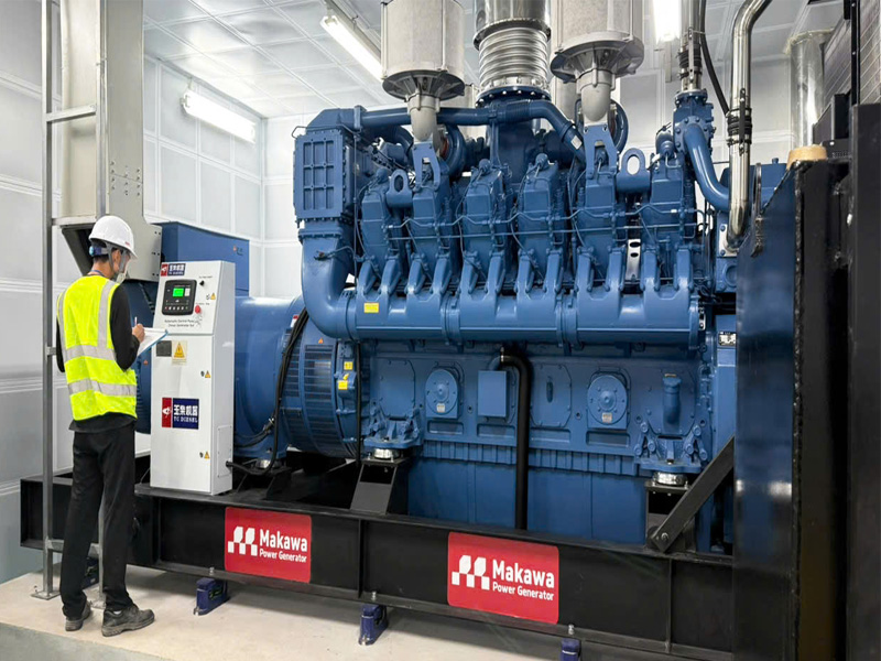 Quy trình lắp đặt hoàn thiện máy phát điện Yuchai 2250kVA tại Vĩnh Phúc