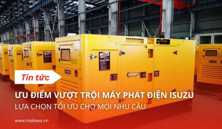 Ưu điểm máy phát điện Isuzu