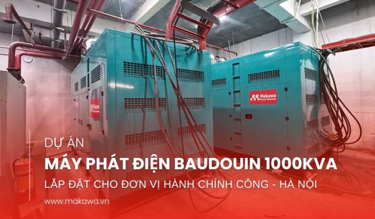 may phat dien baudouin 1000kva