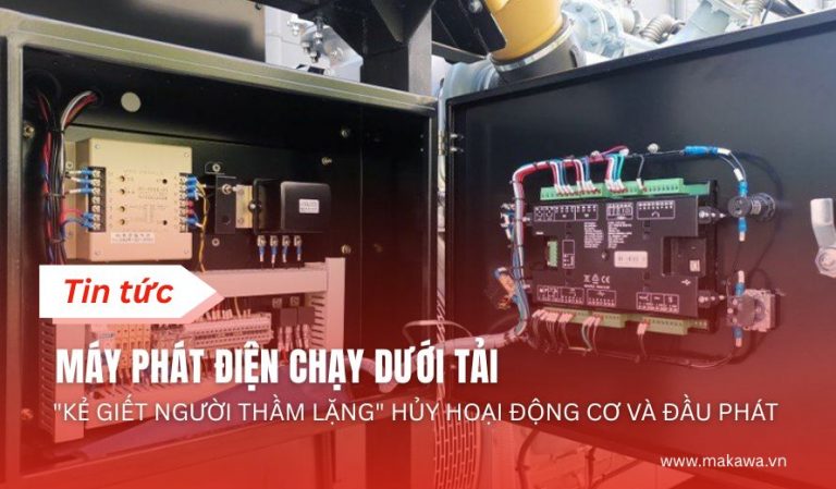 Máy Phát Điện Chạy Dưới Tải: “Kẻ Giết Người Thầm Lặng” Hủy Hoại Động Cơ và Đầu Phát
