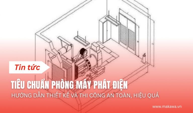 Tiêu Chuẩn Phòng Máy Phát Điện: Hướng Dẫn Thiết Kế và Thi Công An Toàn, Hiệu Quả