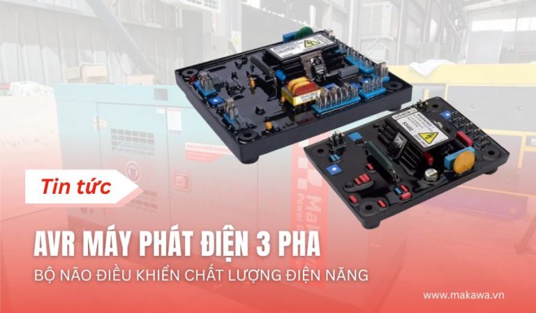 AVR Máy Phát Điện 3 Pha: Bộ Não Điều Khiển Chất Lượng Điện Năng
