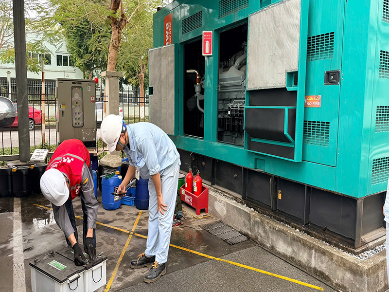 Tiêu chí an toàn lao động cho việc bảo dưỡng máy phát điện Tiêu chí an toàn lao động cho việc bảo dưỡng máy phát điện