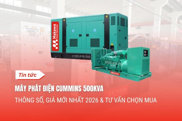 may phat dien 500kva