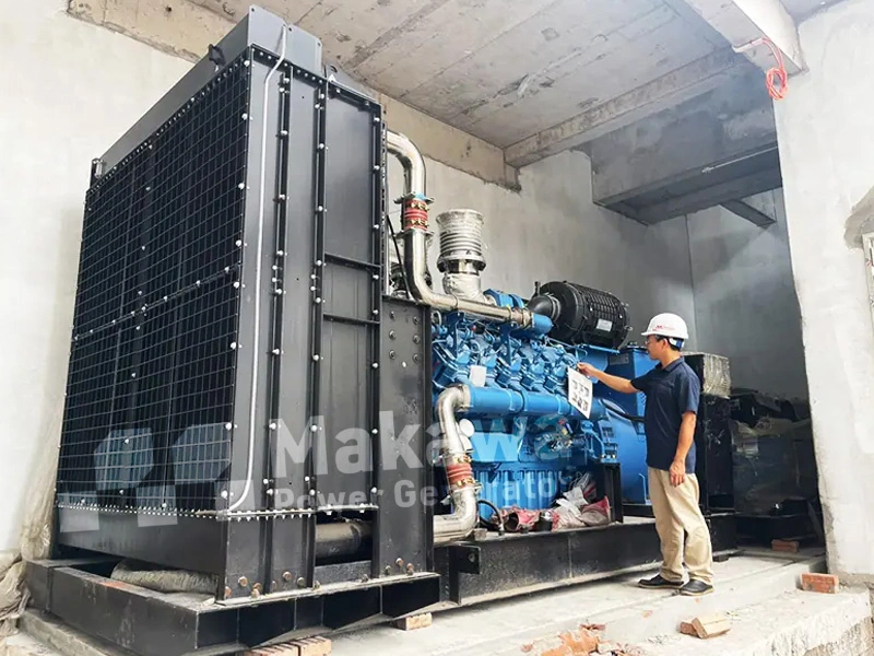Chạy thử tải cho máy phát điện công nghiệp Chạy thử tải cho máy phát điện công nghiệp