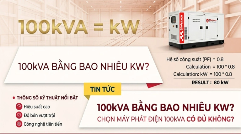 100kva bang0abo nhieu kw