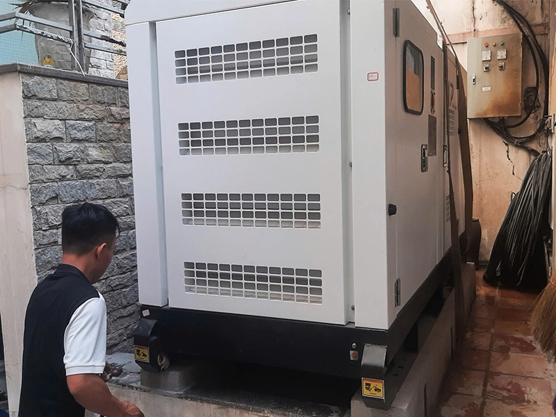 Hoàn thiện lắp đặt máy phát điện Alanta Power 100kVA cho đài truyền hình cáp