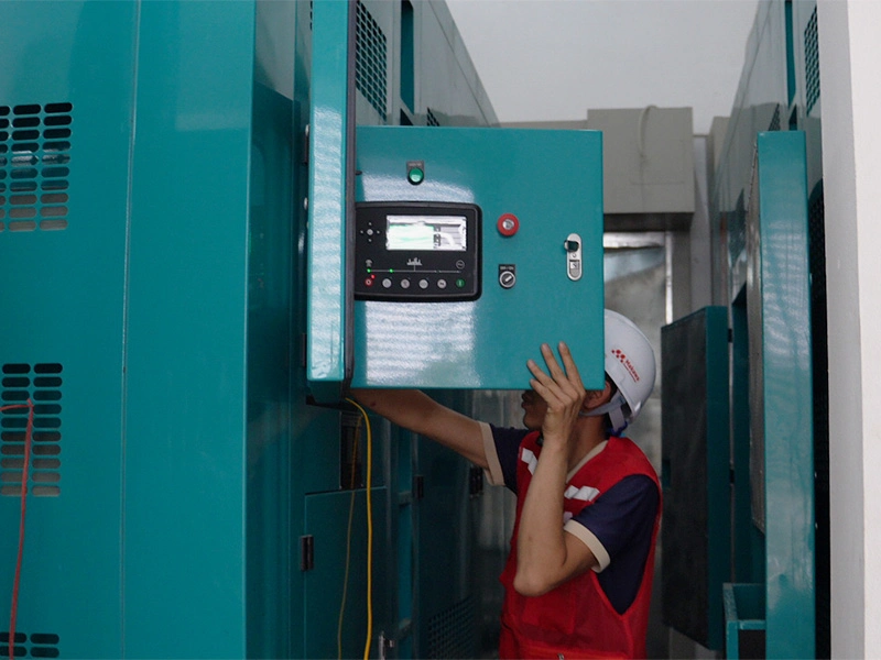 Quy trình kiểm tra khi máy phát điện báo lỗi trên màn hình