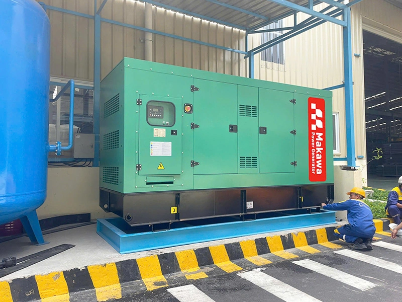 Makawa cumg cấp máy phát điện Cummins 300kVA đáp ứng đủ tiêu chuẩn khắt khe của chủ đầu tư