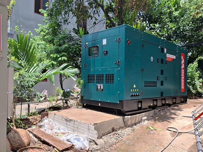 Lắp đặt máy phát điện Makawa Power 250kVA giải pháp năng lượng dự phòng cho khách sạn