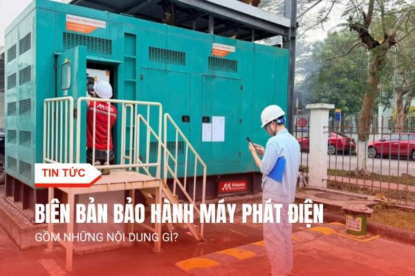 bien ban bao hanh may phat dien