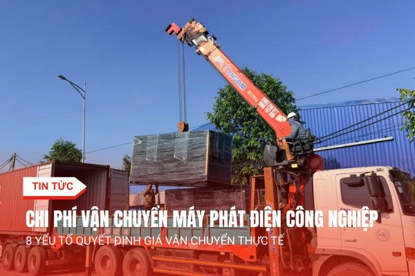 chi phi van chuyen may phat dien
