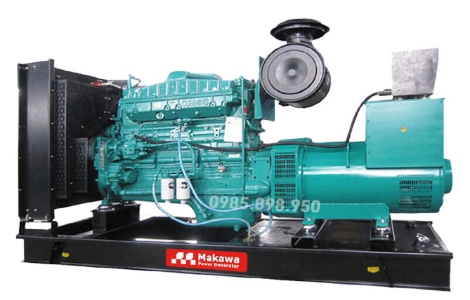 Máy phát điện Cummins chính hãng có dải công suất và cấu hình nào tại Makawa?