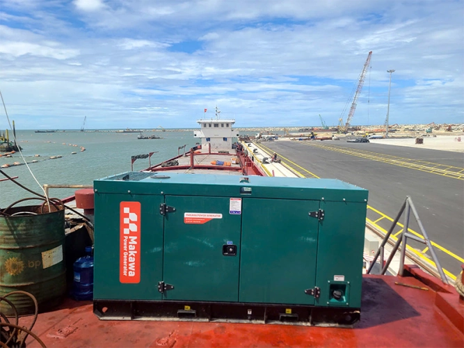 Makawa Power Lắp Đặt Máy Phát Điện 200kVA Cho Dự Án Cảng Nước Sâu Mỹ Thủy, Quảng Trị