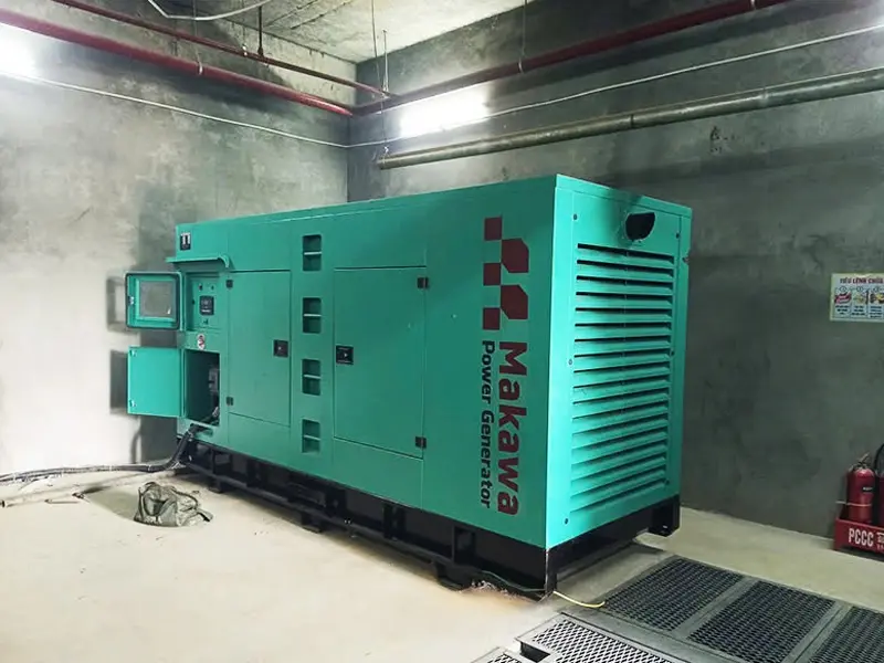 Chạy 800kW liên tục trên tổ máy 1000kVA có ổn định lâu dài không?