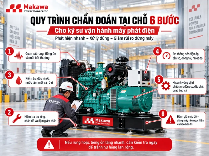 Quy trình chẩn đoán tại chỗ 6 bước cho kỹ sư vận hành Quy trình chẩn đoán tại chỗ 6 bước cho kỹ sư vận hành