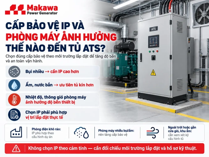 Cấp bảo vệ IP và phòng máy ảnh hưởng thế nào đến tủ ATS? Cấp bảo vệ IP và phòng máy ảnh hưởng thế nào đến tủ ATS?
