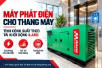 Máy phát điện cho thang máy: cách tính công suất theo tải khởi động và ARD