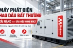 Máy phát điện hao dầu bất thường: cách phân biệt tải nặng với hỏng hóc